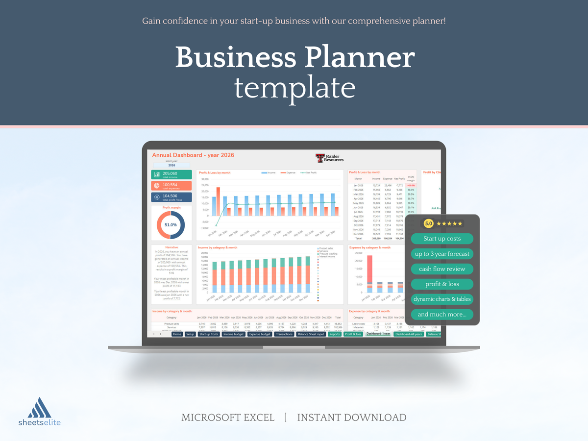 Business Planner - Texas Tech
