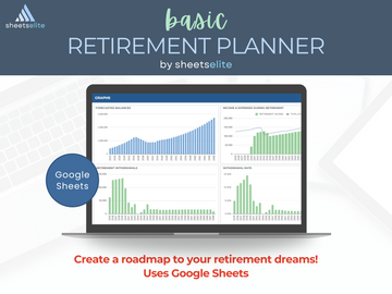 Basic retirement planner using Google Sheets